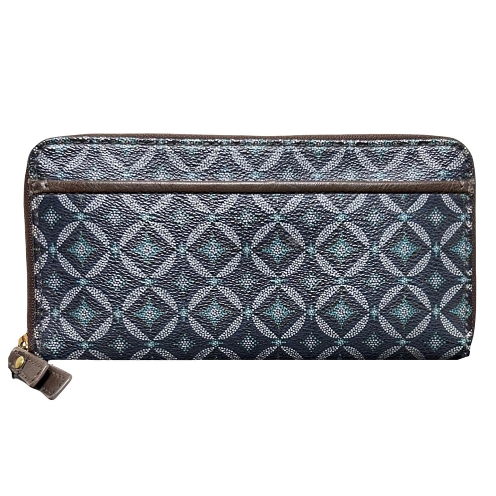 Fossil Geometric Logan Zip Around Wallet - image 3
